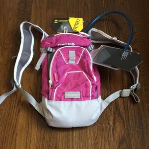 Hot Pink Camel-bak water bottle back pack